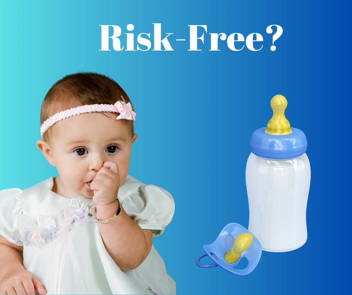 Can prolonged pacifier, or feeding bottle use, also cause harm to the teeth?