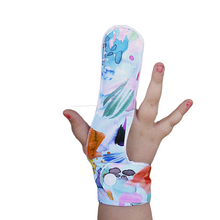 Load image into Gallery viewer, Finger guard for children who want to stop finger sucking.   Paint themed fabric
