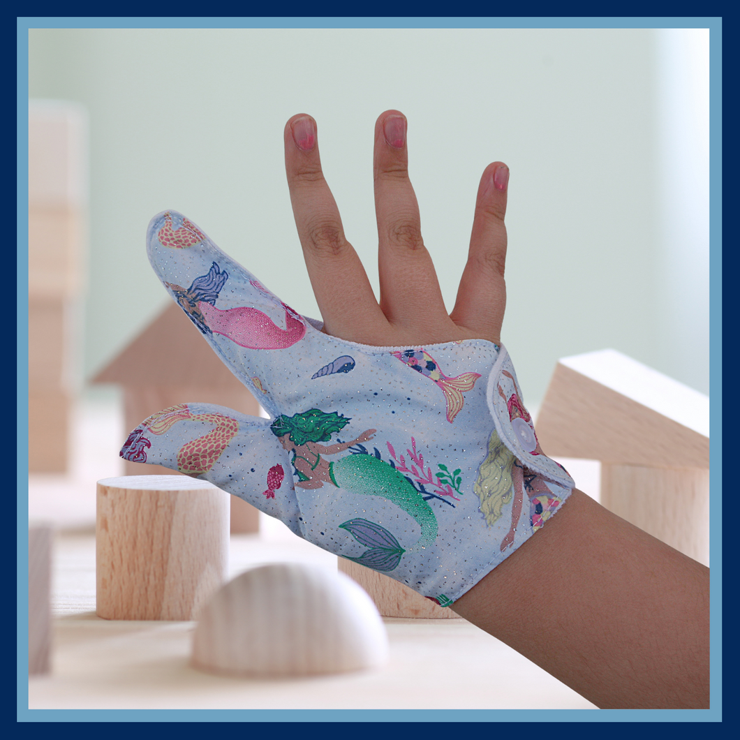 Thumb and finger guard. Help your child stop thumb and finger sucking.