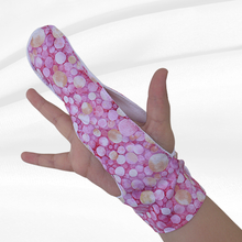 Load image into Gallery viewer, Finger guard glove to help children and adults stop finger sucking. Bubble theme

