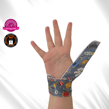 Load image into Gallery viewer, Thumb Guard glove with single wrist strap, to help Stop thumb sucking habits in children and adults
