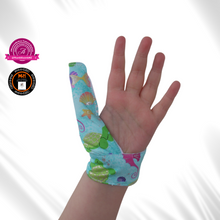 Load image into Gallery viewer, Thumb Guard glove with single wrist strap, to help Stop thumb sucking habits in children and adults
