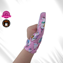 Load image into Gallery viewer, Thumb  Sucking Guard glove to help Stop sucking habits in children and adults.  Fastens around wrist.

