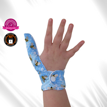 Load image into Gallery viewer, Thumb  Glove to guard against thumb sucking habits in children and adults.  Fastens around wrist.
